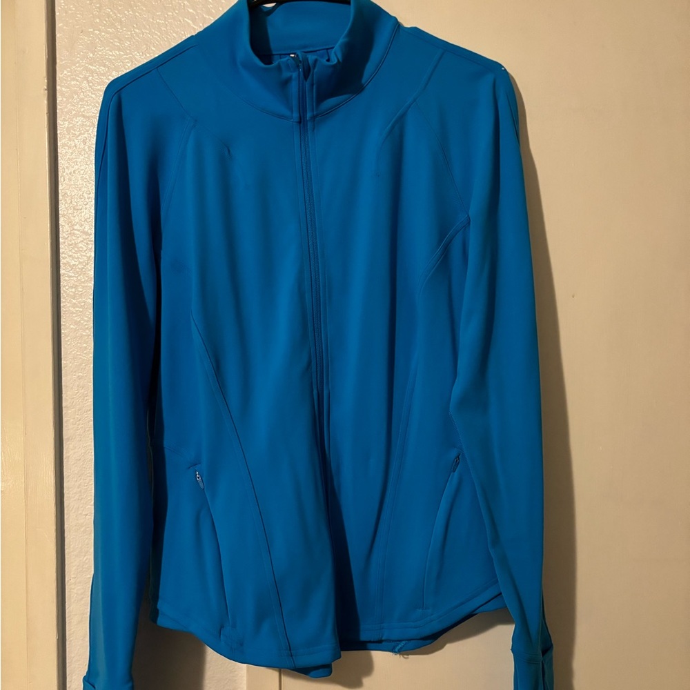Lululemon Instill Jacket, Turquoise, Size 12, NWOT